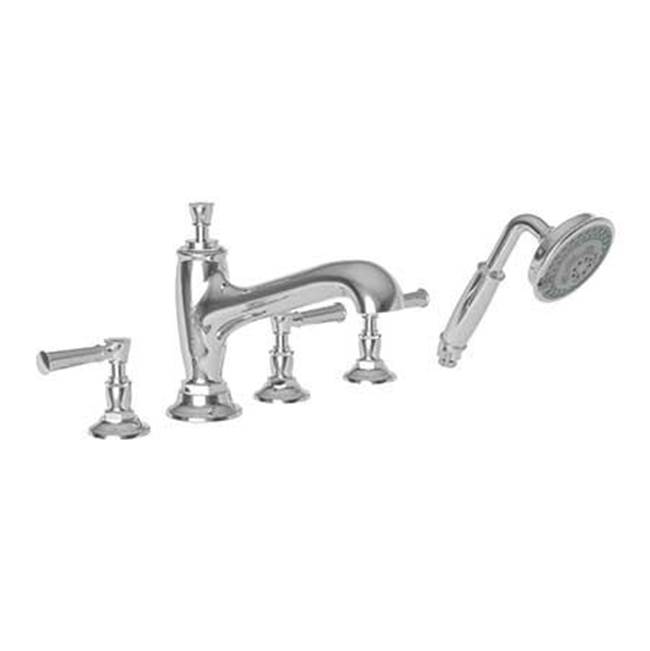 Newport Brass Deck Mount Roman Tub Faucets With Hand Showers item 3-2917/04