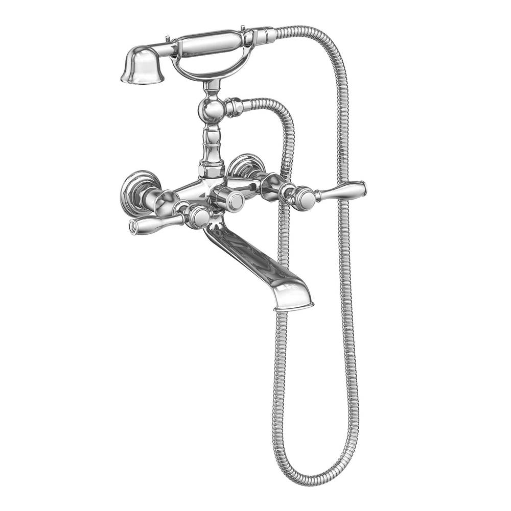 Newport Brass Deck Mount Roman Tub Faucets With Hand Showers item 1770-4283/26