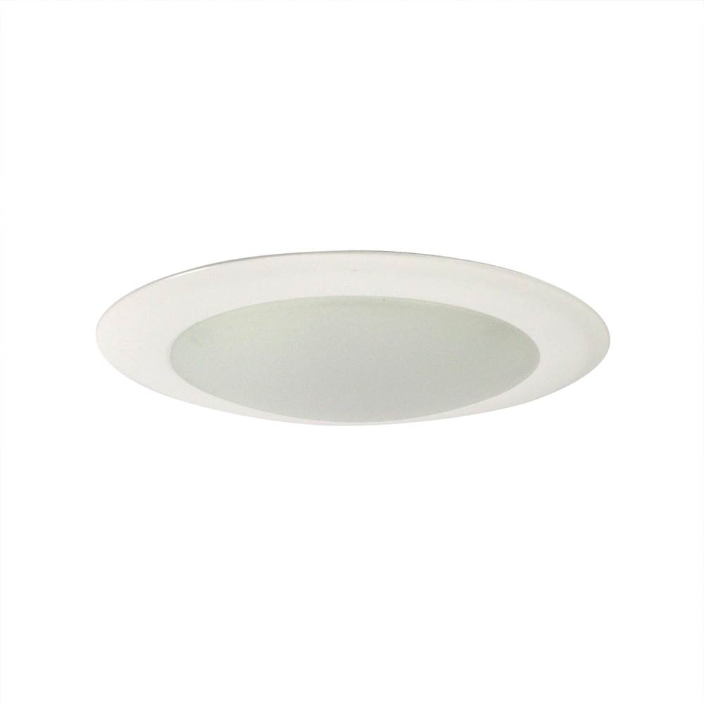 Nora Lighting 6'' AC Opal Title 24 Surface Mounted LED, 1100lm, 16.5W, 5000K, 120V Triac/ELV Dimming, White