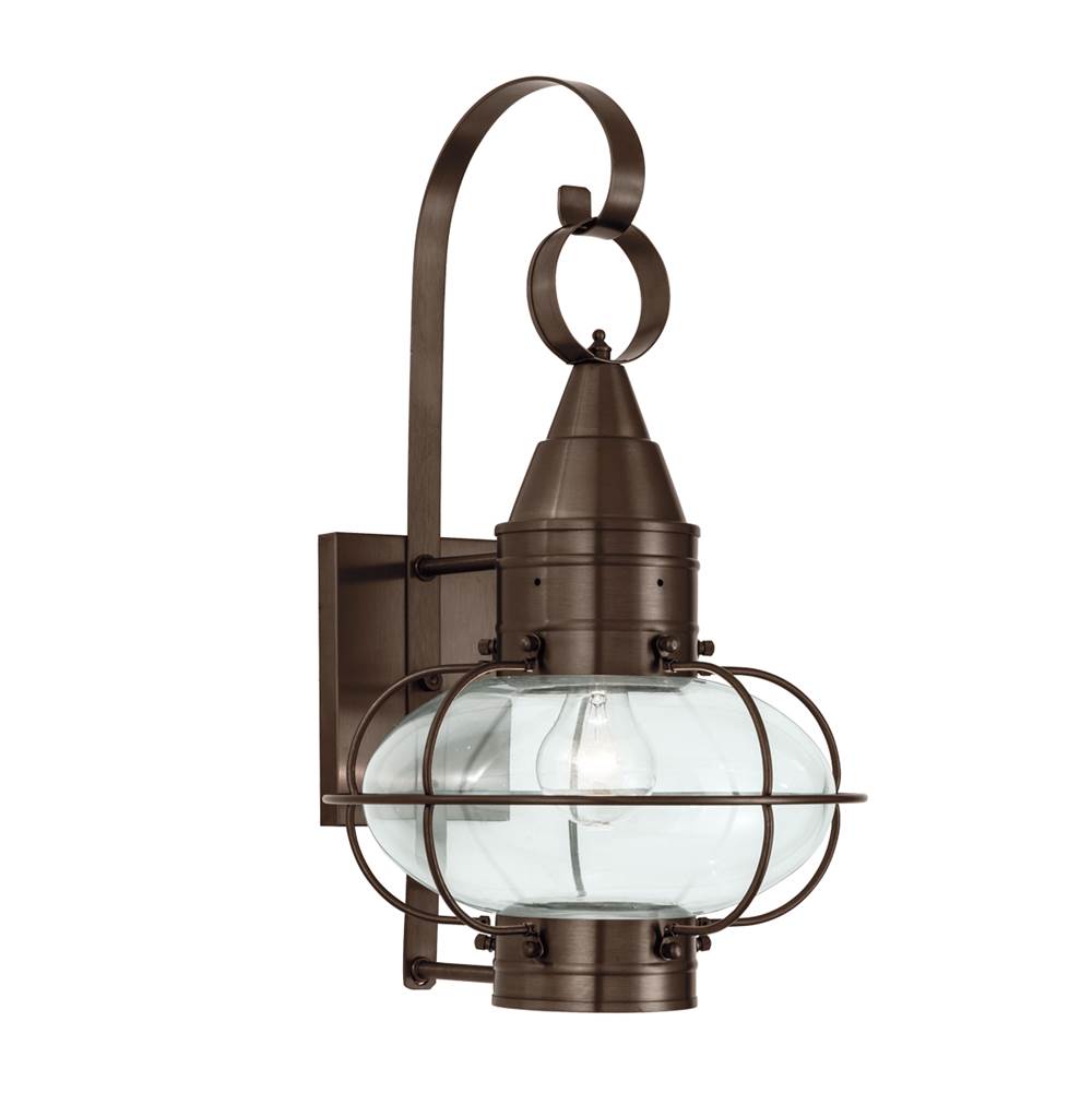 Norwell Wall Lanterns Outdoor Lights item 1512-BR-CL
