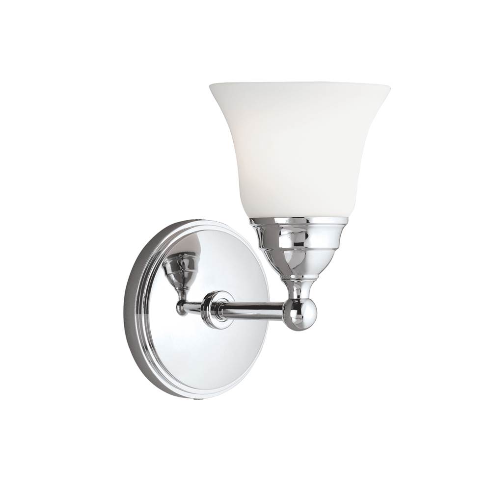 Norwell One Light Vanity Bathroom Lights item 8581-CH-BSO