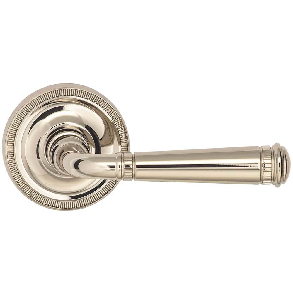 OMNIA Milled Lever 67 mm Rose Sd US3A