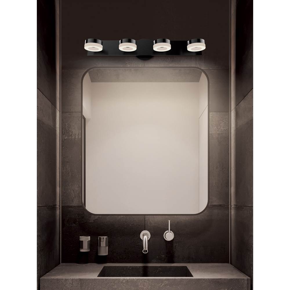 PageOne Lighting Four Light Vanity Bathroom Lights item PW131296-SDG