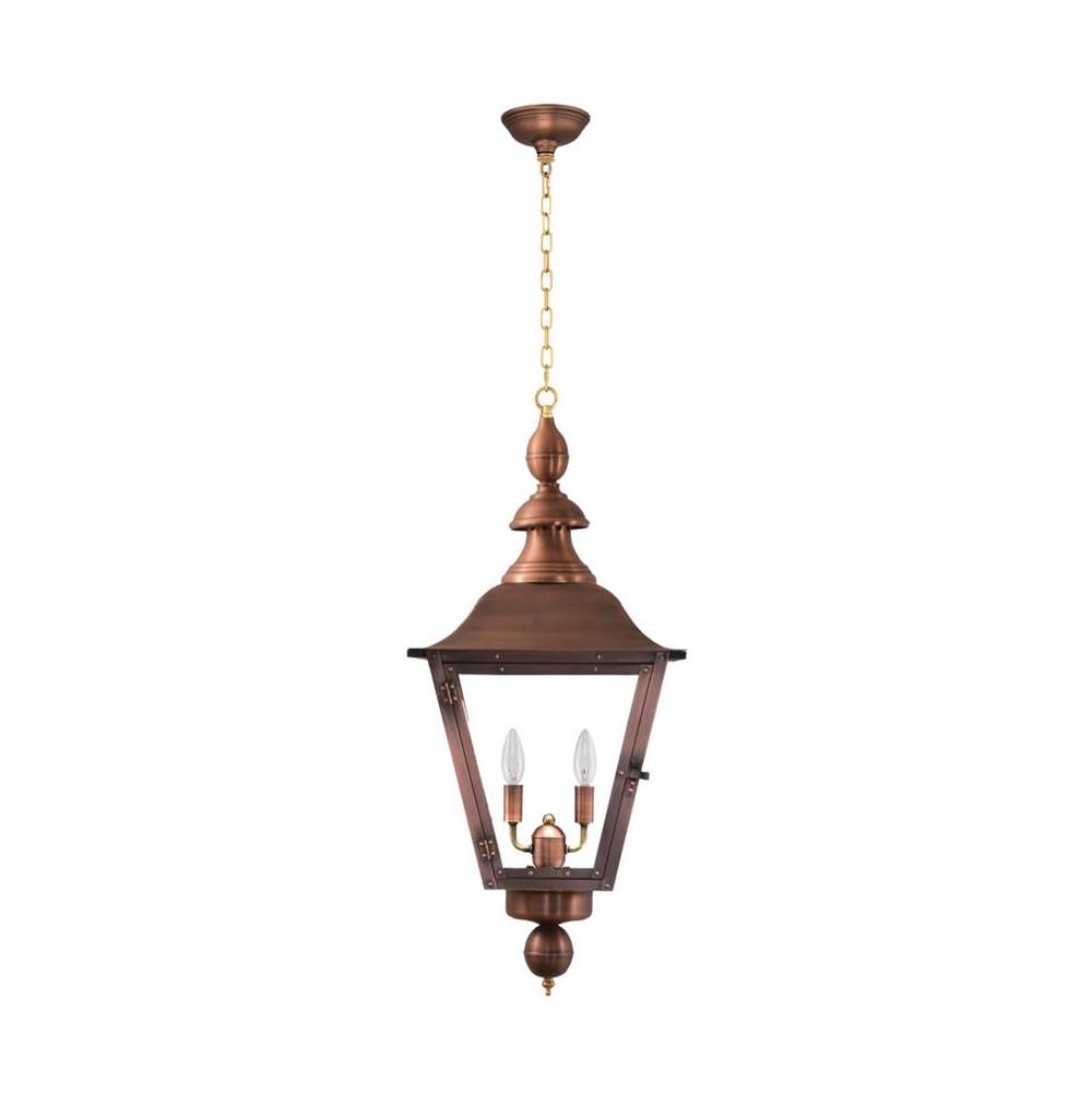 Primo Lanterns Oak Alley 28E Electric with chain hanging conversion kit