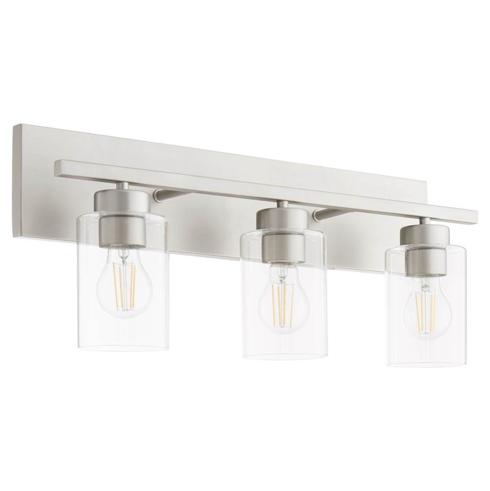 Quorum Three Light Vanity Bathroom Lights item 5012-3-65