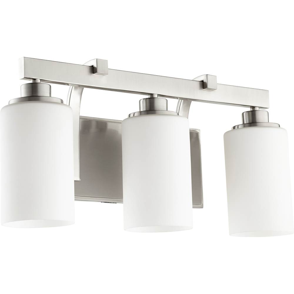 Quorum Three Light Vanity Bathroom Lights item 5207-3-65