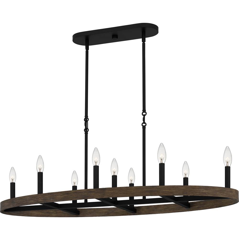 Quoizel Linear Chandeliers Chandeliers item HDR842MBK