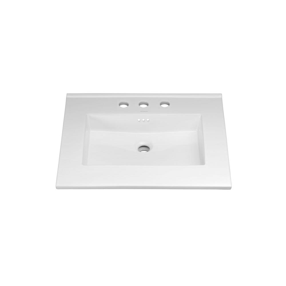 Ronbow  Bathroom Sinks item 215524-8-WH
