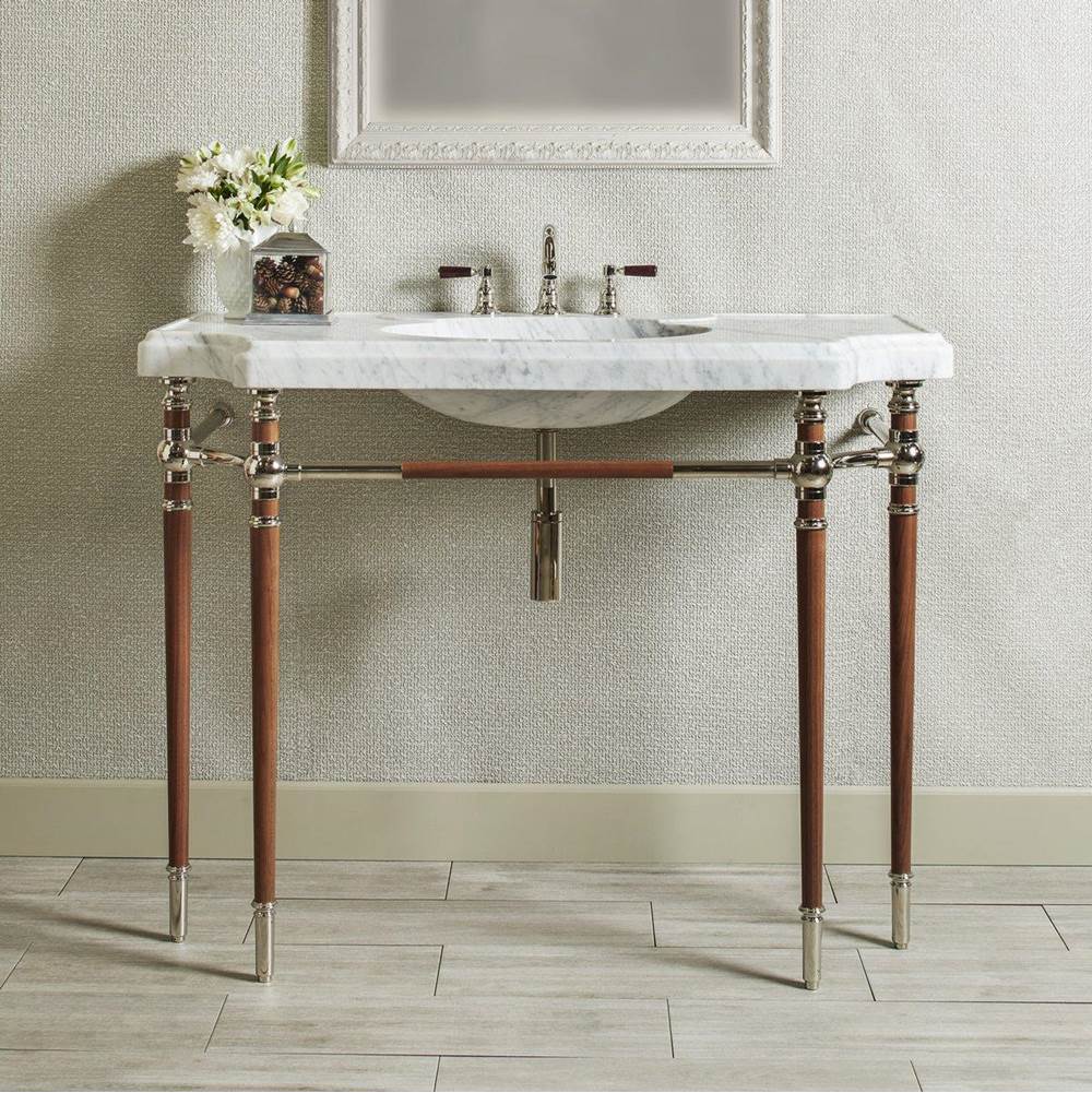 Stone Forest Console Bathroom Sinks Only Lavatory Consoles item C96-47 CA