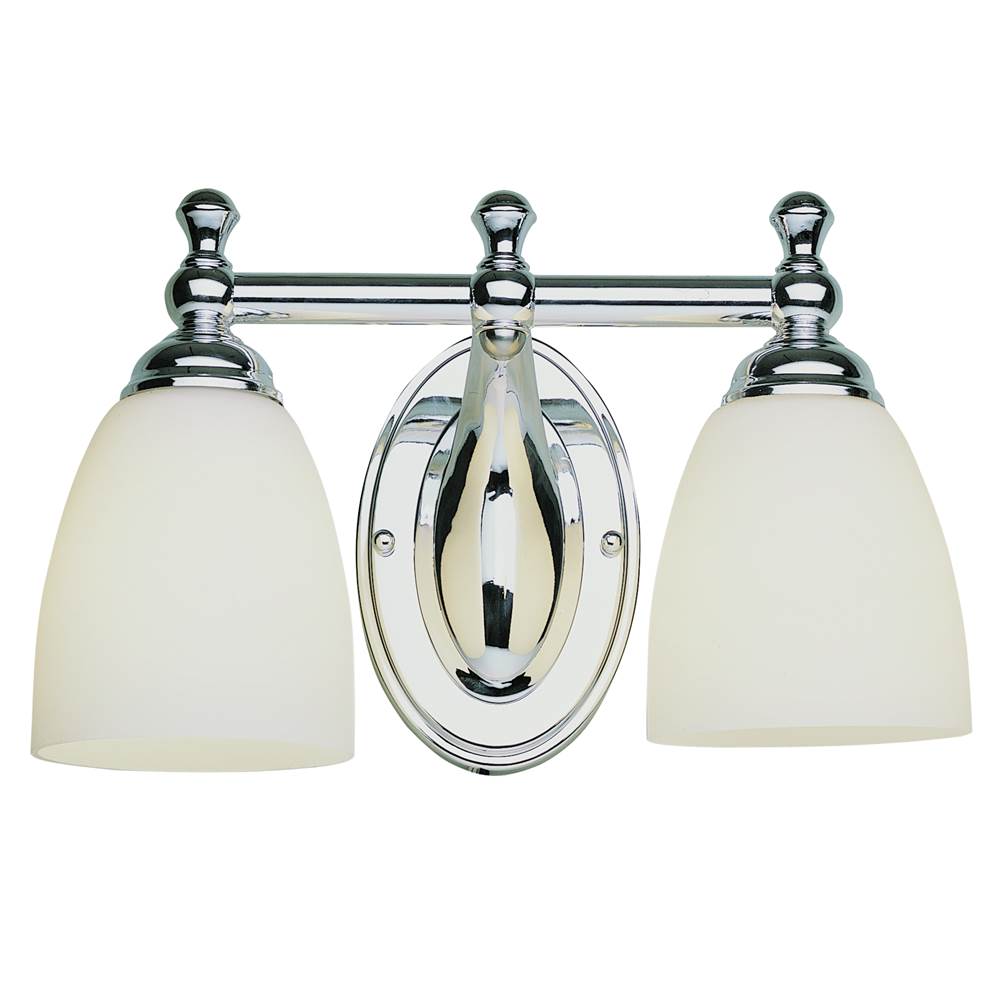 Trans Globe Lighting Two Light Vanity Bathroom Lights item 3652 BN