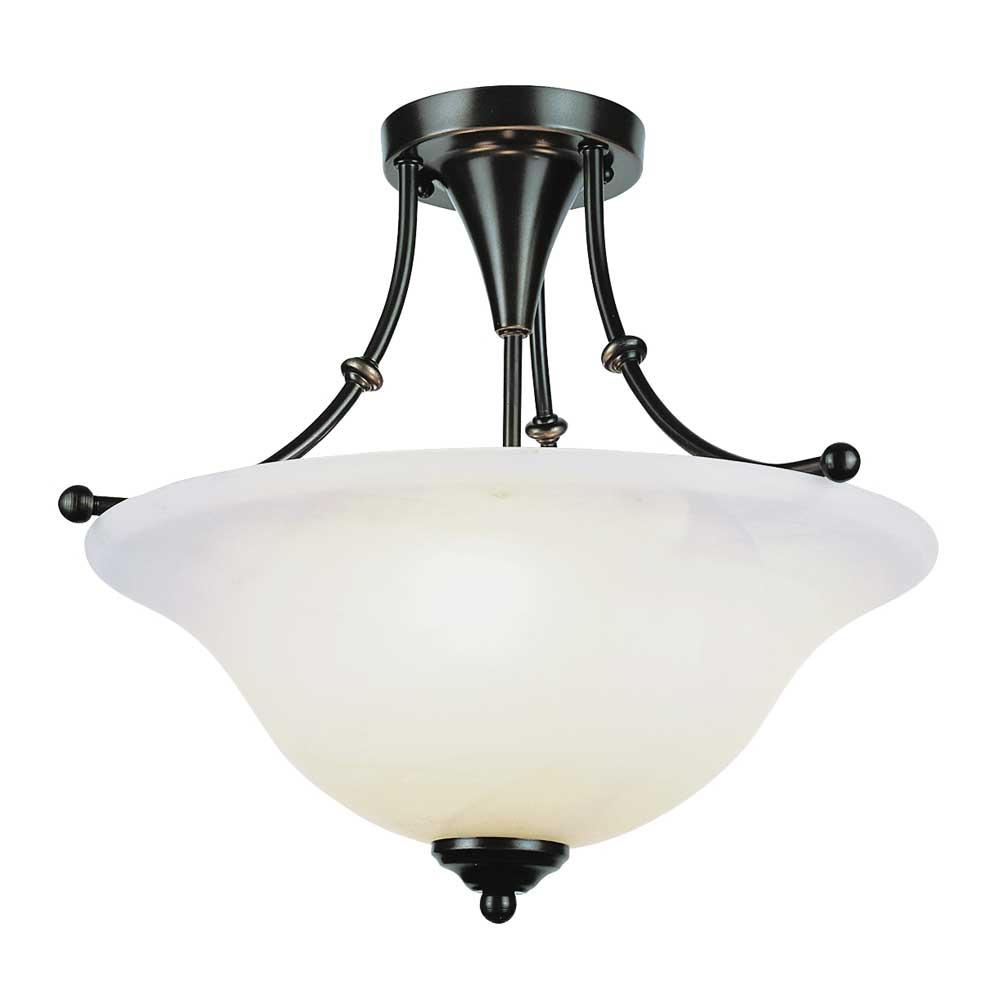 Trans Globe Lighting Semi Flush Ceiling Lights item 6540 WB
