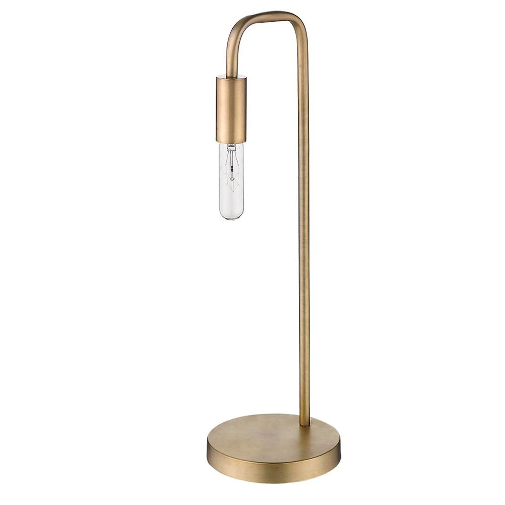 Trend Lighting Perret 1-Light Aged Brass Table Lamp