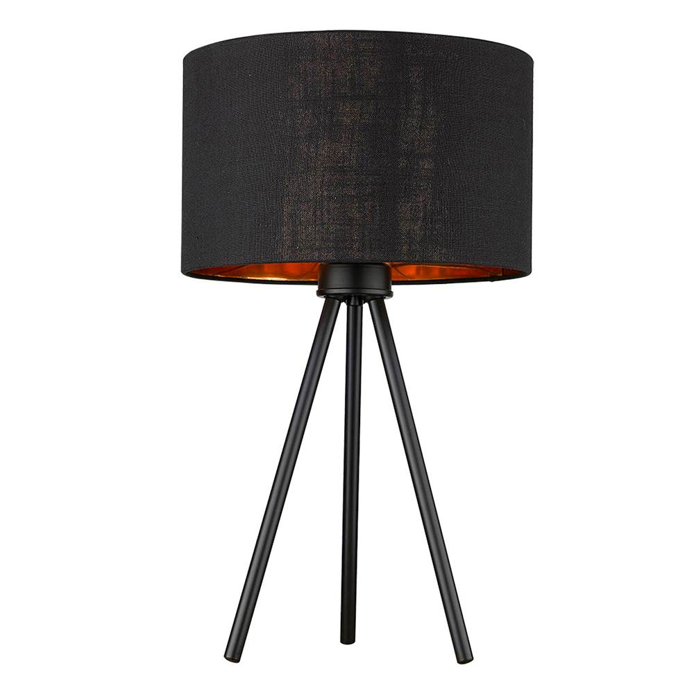 Trend Lighting Morenci 1-Light Matte Black Table Lamp