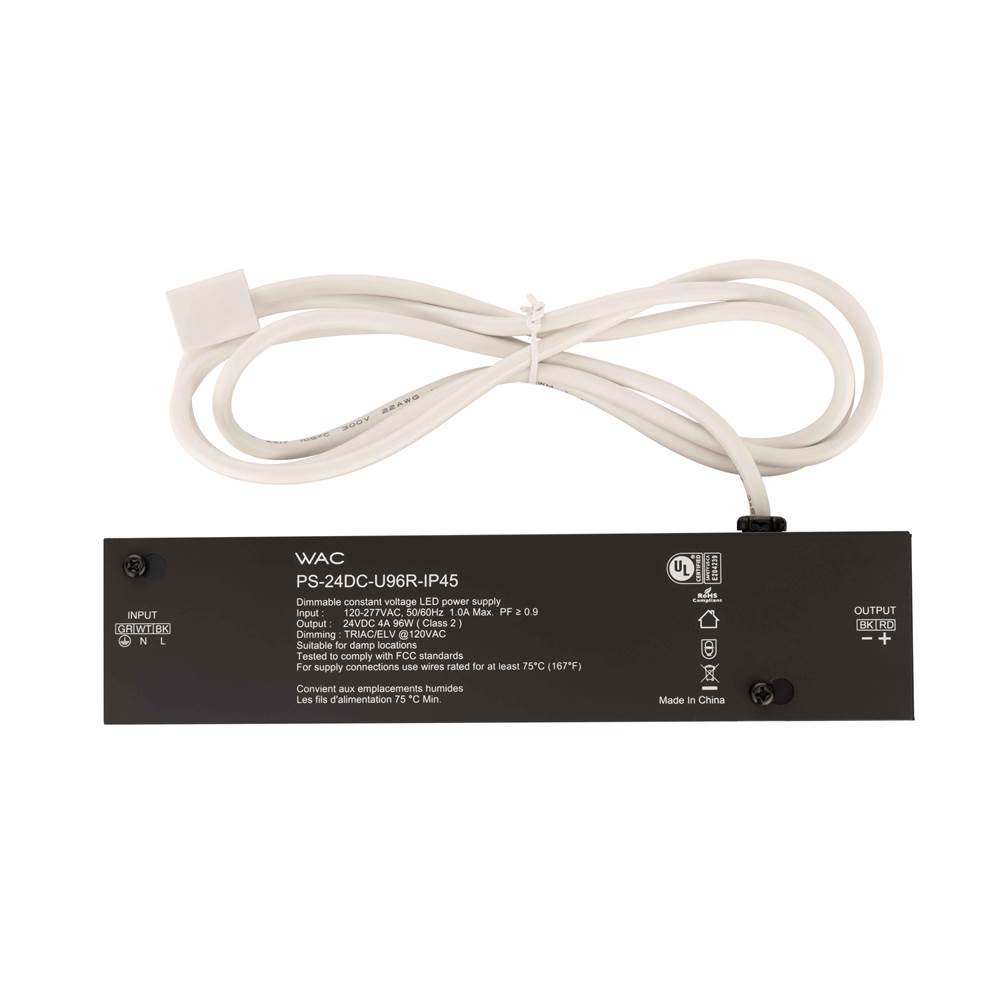 WAC Lighting  Outdoor Accessories item PS-24DC-U96R-IP45
