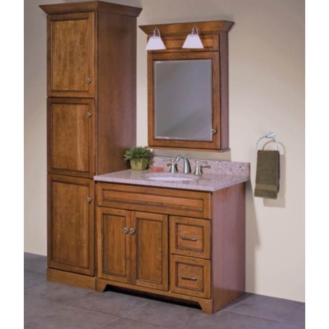 WoodPro Linen Cabinet Bathroom Furniture item LC1821LGECMB