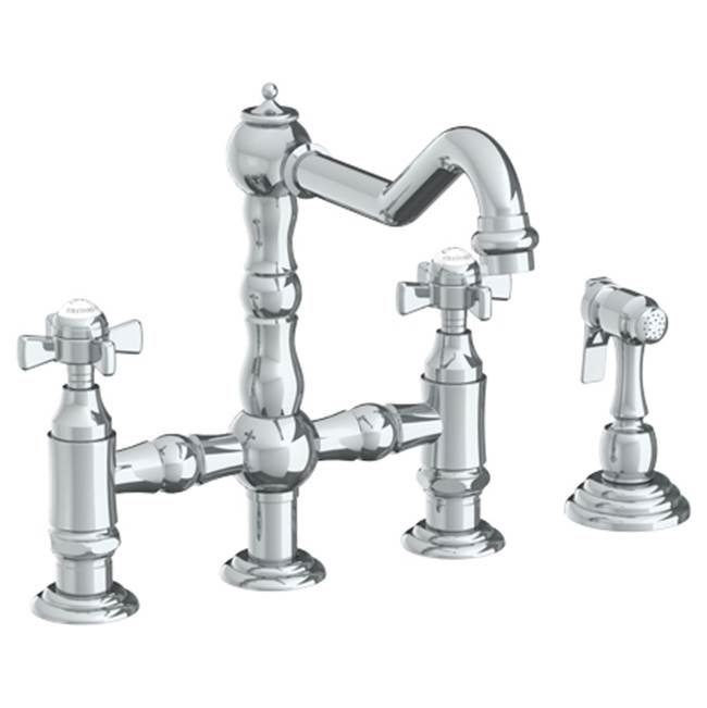 Watermark Deck Mount Kitchen Faucets item 206-7.6-S1-AGN