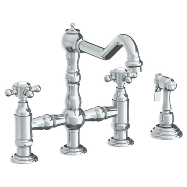 Watermark Bridge Kitchen Faucets item 206-7.6-V-WH