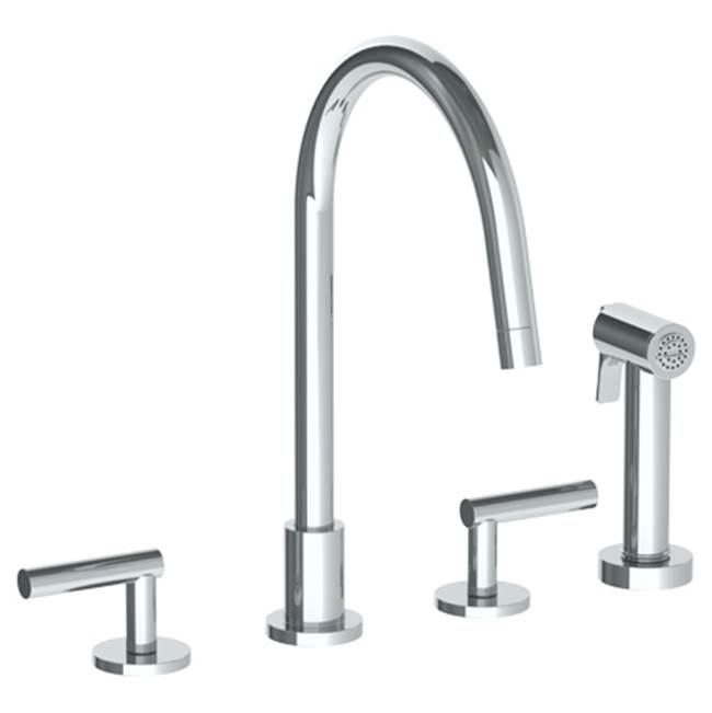 Watermark Side Spray Kitchen Faucets item 23-7.1G-L8-APB