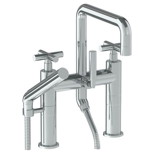 Watermark Deck Mount Roman Tub Faucets With Hand Showers item 23-8.26.2-L9-SPVD