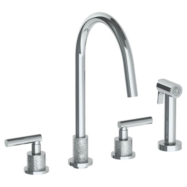 Watermark Side Spray Kitchen Faucets item 27-7.1-CL14-WH