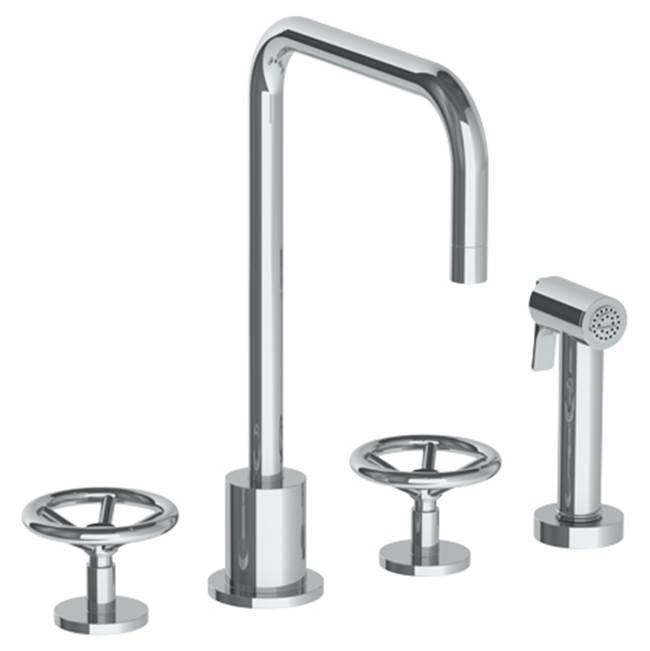 Watermark Side Spray Kitchen Faucets item 31-7.1-BK-VNCO