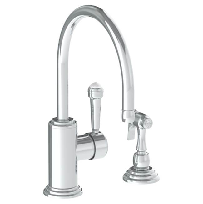 Watermark Deck Mount Kitchen Faucets item 321-7.4-S2-PVD