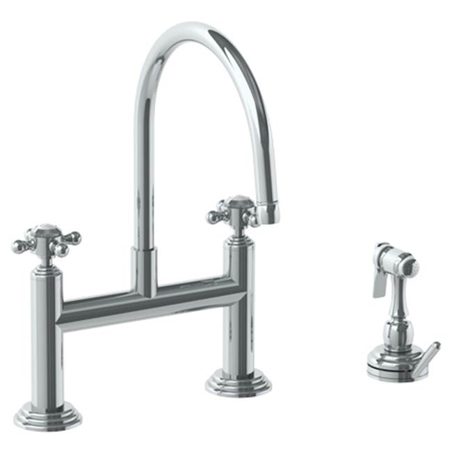 Watermark Bridge Kitchen Faucets item 321-7.65-V-PVD