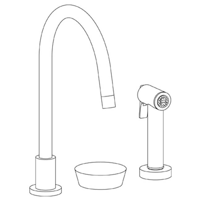 Watermark Deck Mount Kitchen Faucets item 36-7.1.3GA-CM-SEL