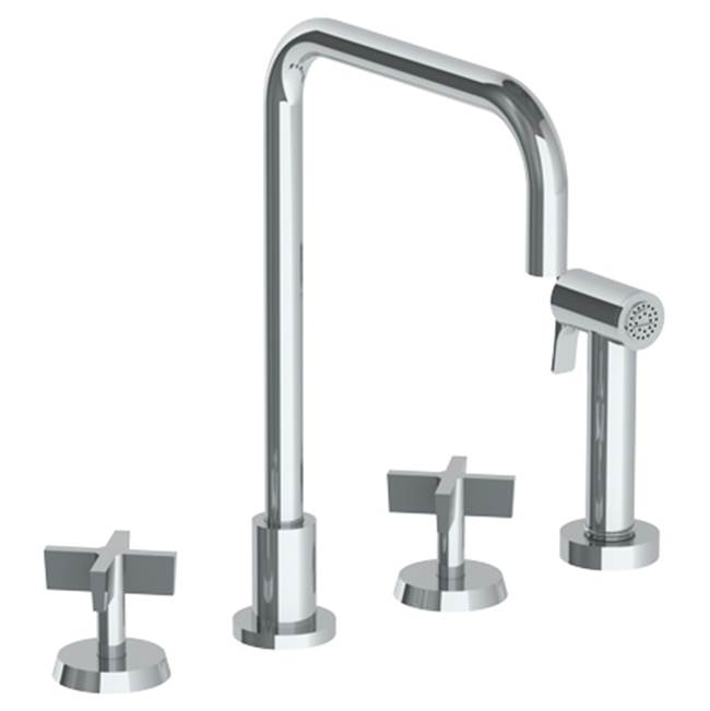 Watermark Deck Mount Kitchen Faucets item 37-7.1-BL3-PG