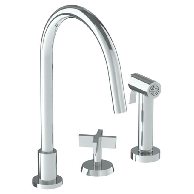 Watermark Deck Mount Kitchen Faucets item 37-7.1.3GA-BL3-PG