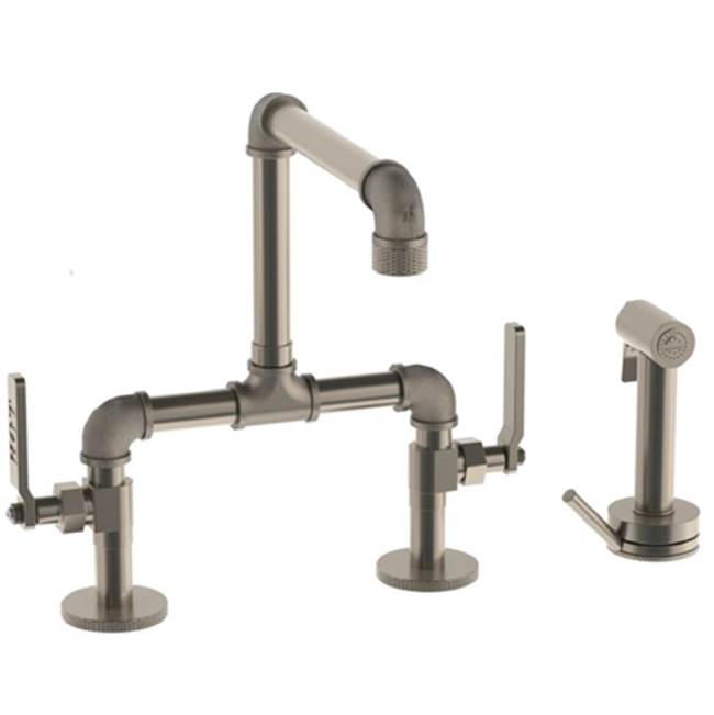 Watermark Bridge Kitchen Faucets item 38-7.65-___-EV4-MB