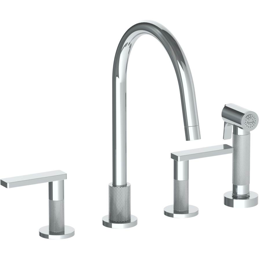 Watermark Deck Mount Kitchen Faucets item 70-7.1G-RNK8-PT