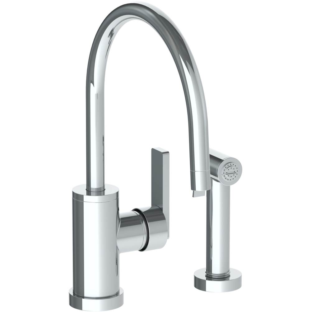 Watermark Deck Mount Kitchen Faucets item 70-7.4G-RNS4-APB