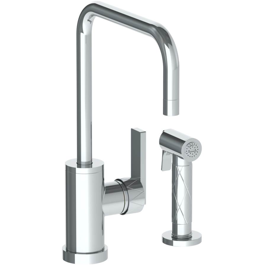 Watermark Deck Mount Kitchen Faucets item 71-7.4-LLD4-PVD