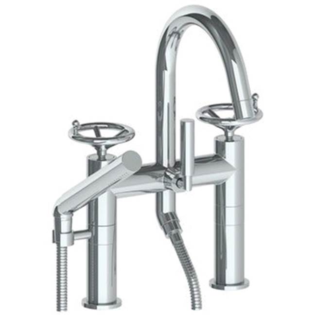 Watermark Deck Mount Roman Tub Faucets With Hand Showers item 31-8.2-BKA1-ORB