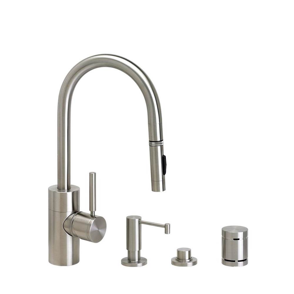 Waterstone Pull Down Bar Faucets Bar Sink Faucets item 5900-4-PC