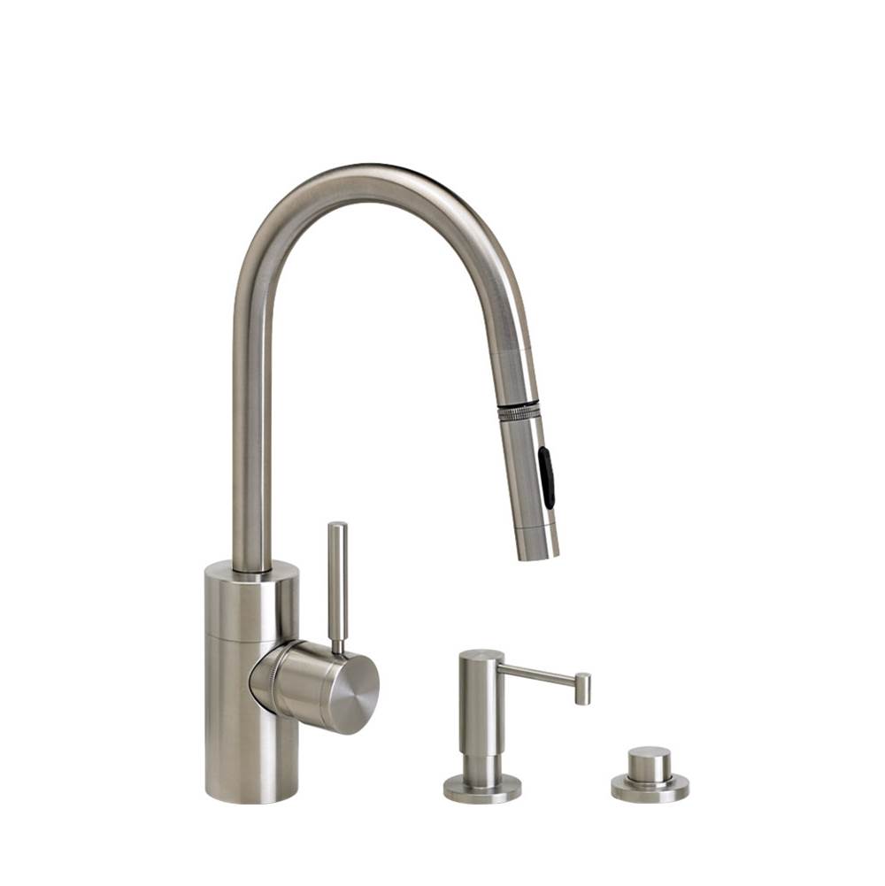 Waterstone Pull Down Bar Faucets Bar Sink Faucets item 5910-3-AC