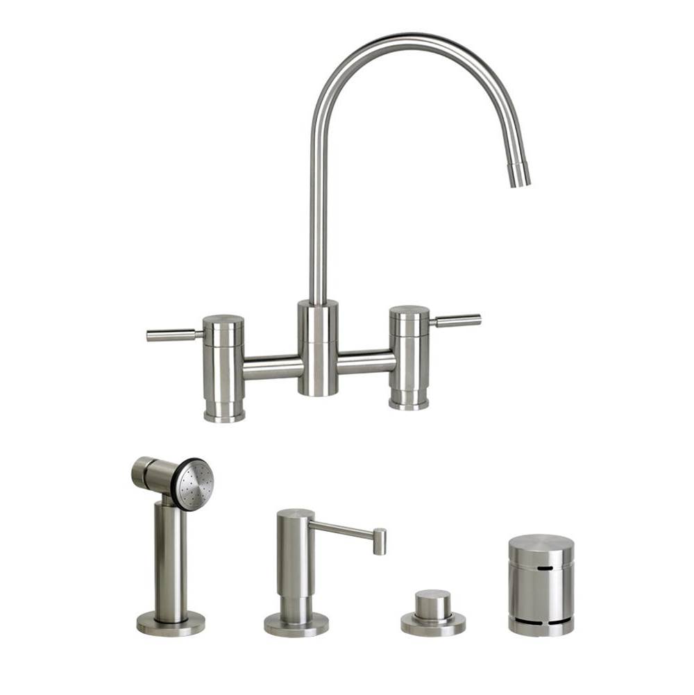Waterstone Bridge Kitchen Faucets item 7800-4-MB